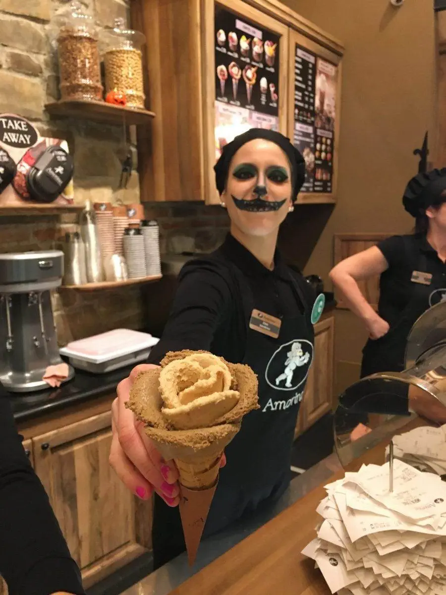 Florence Firenze gelato Halloween